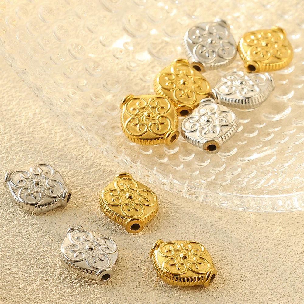 

5pcs Hot Sale Stainless Steel Tennis racket accessories Wholesale DIY Necklace Bracelet Modification