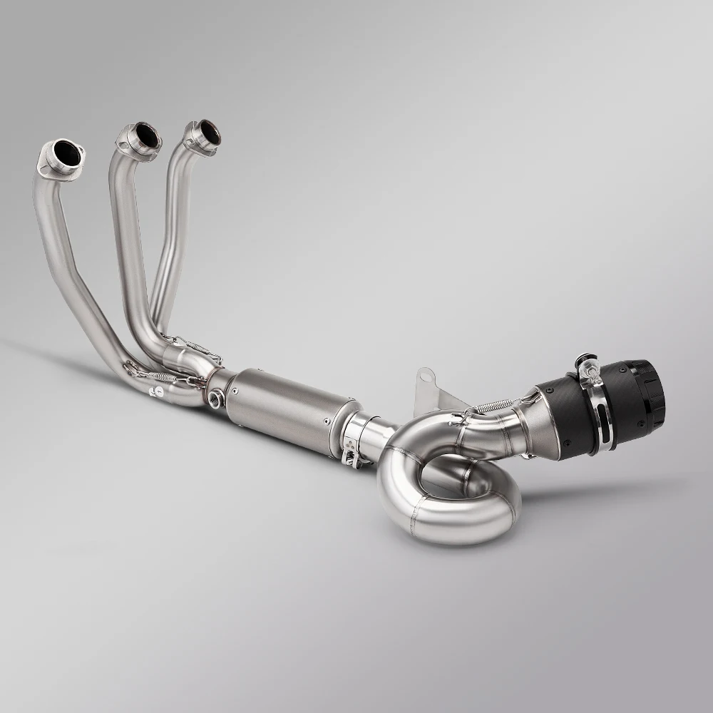 ل 675SR 675 SR CF675SR دراجة نارية العادم الهروب الجبهة وصلة الأنابيب اتصال 51 مللي متر العادم