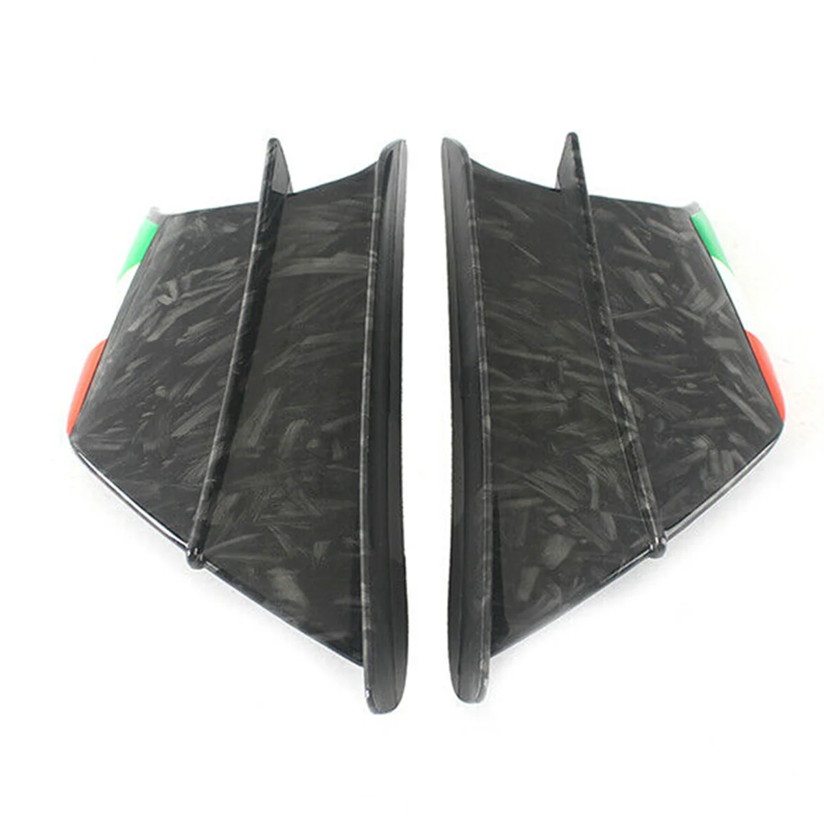 For DUCATI 899 959 1199 1299 PANIGALE V4 R/S V2 Carbon Fiber Wing Let Guard Winglet Air Deflector