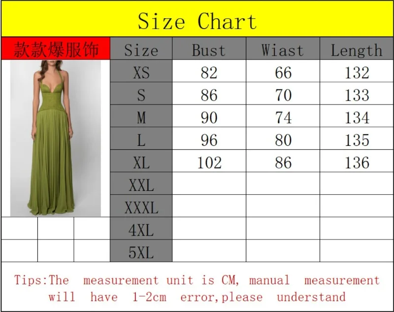 Sexy Low Cut Halter Maxi Dress Women Backless Pleated Patchwork Long Dresses 2026 Summer Lady Elegant Party A Line Vintage Dress - view 6