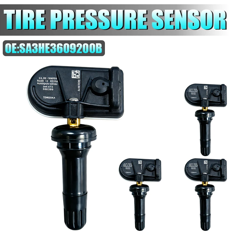 Tire Pressure Monitoring Sensor SA3HE3609200B Compatible For BYD Song L EV PRO Yuan Plus 433MHZ Replacement For SA3HE-3609200B