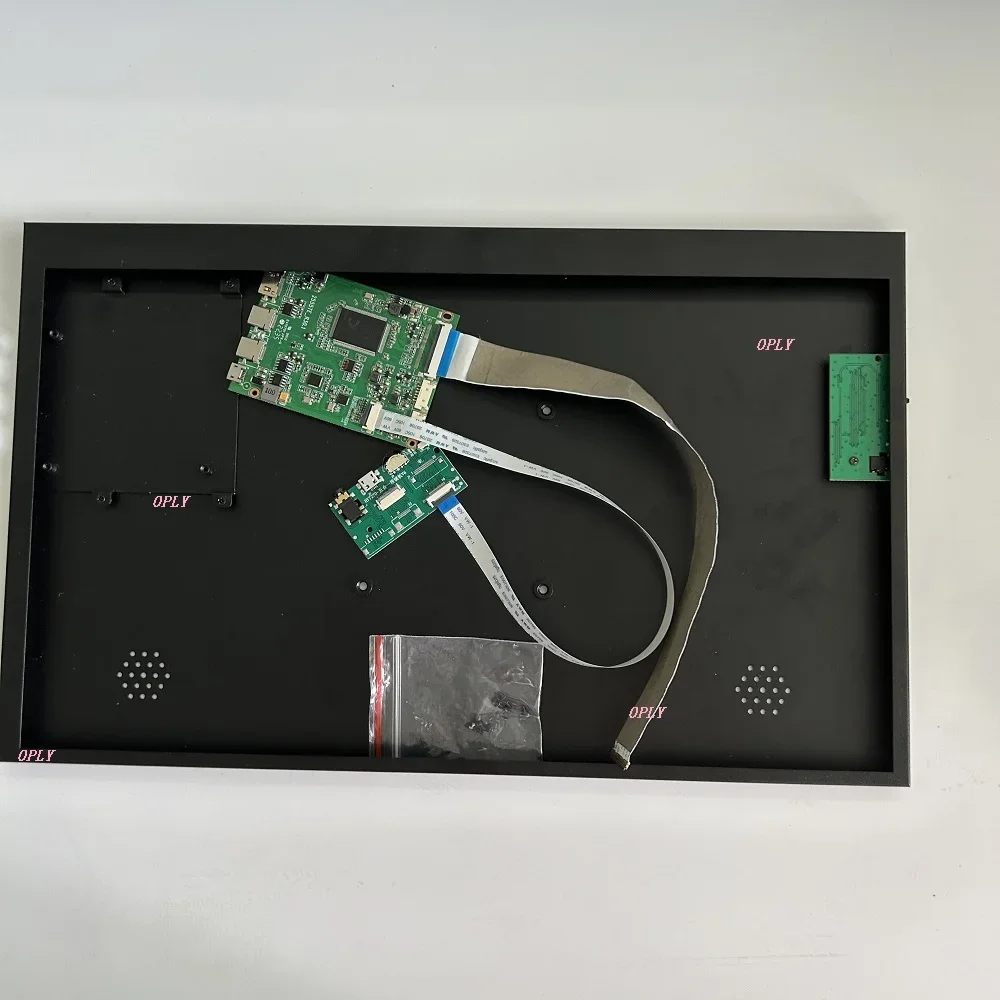 Ultrathin metal case with EDP controller board Micro USB 2 Type-c Mini HDMI-compatible for LP156WF6 LP156WF9 15.6
