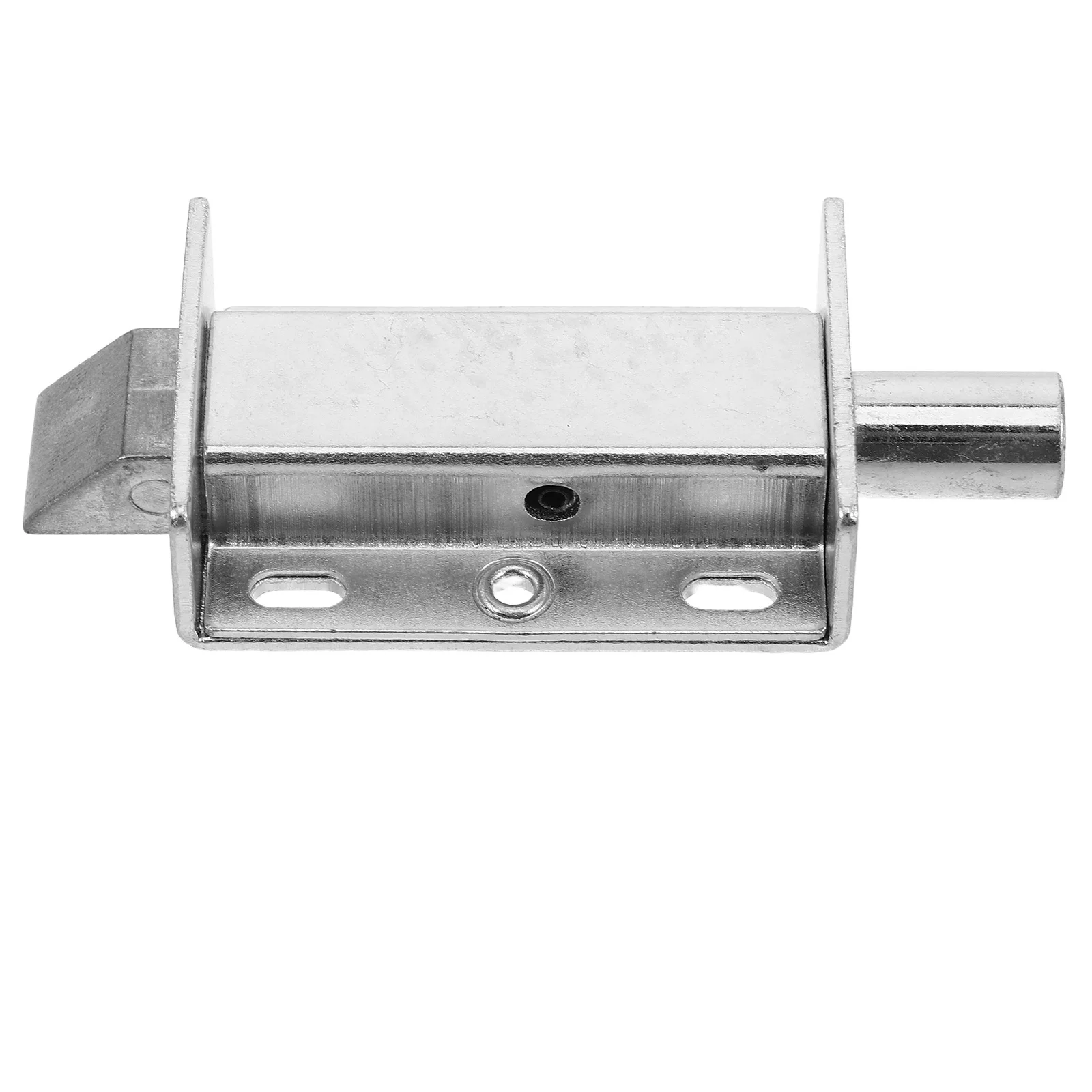 

Metal Spring Latch Bolt Door Lock For Trailer Tool Cabinet Durable Push-Pull Closure, Heavy Duty Iron