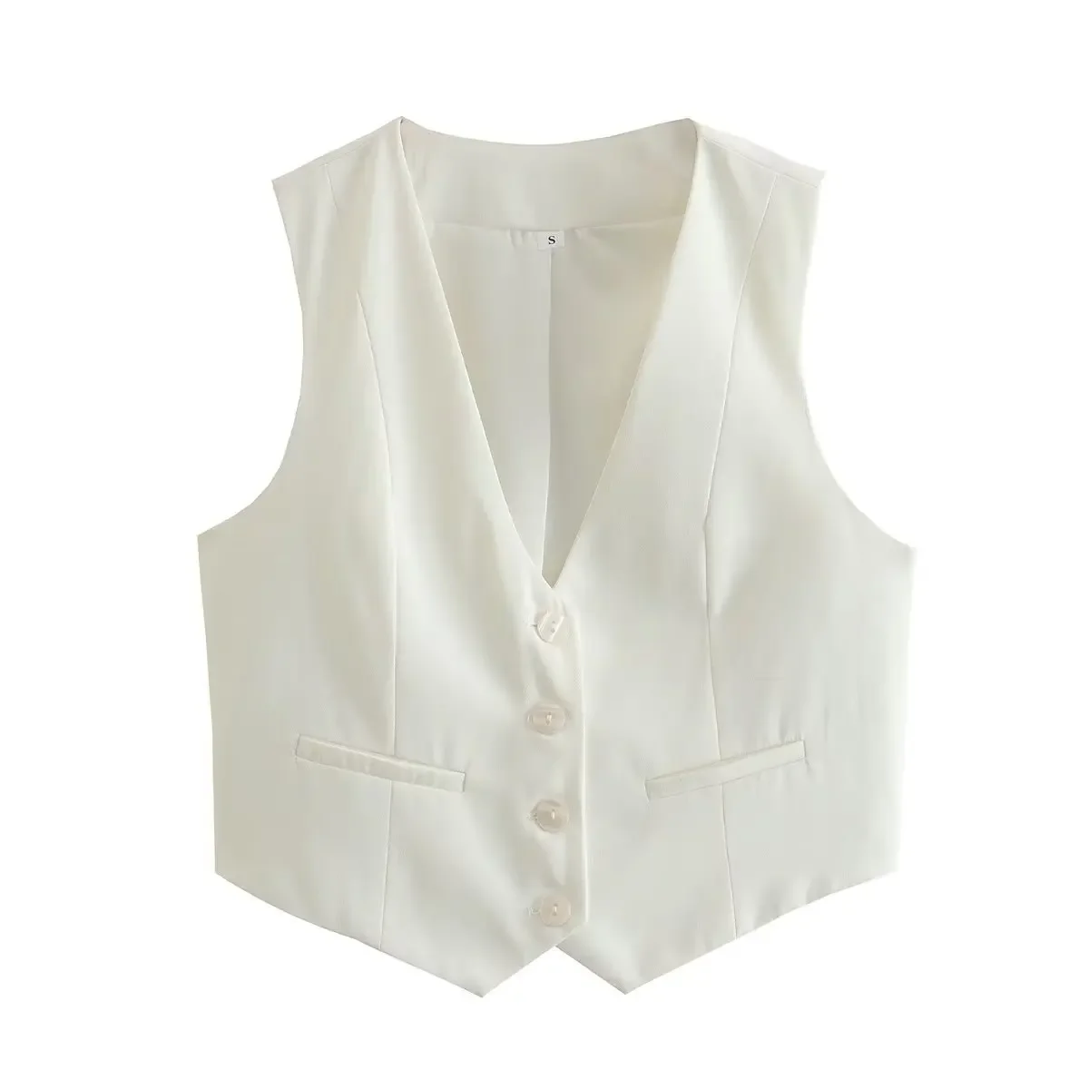 Y2K Versatile Summer Sleeveless Vest Women's Slim Fitting Vest Street Fashion