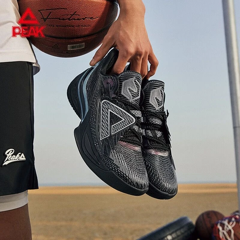 الذروة TaiChi أحذية كرة السلة للرجال منخفضة أعلى خفيفة الوزن تنفس أحذية رياضية 2025 جديد امتصاص الصدمات دائم المطاط وحيد الرياضة