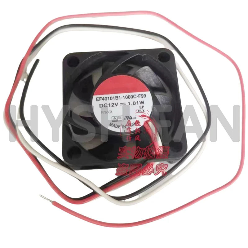 EF40101B1-1000C-F99 12V 1.01W 4010 4CM Super Quiet CPU Fan