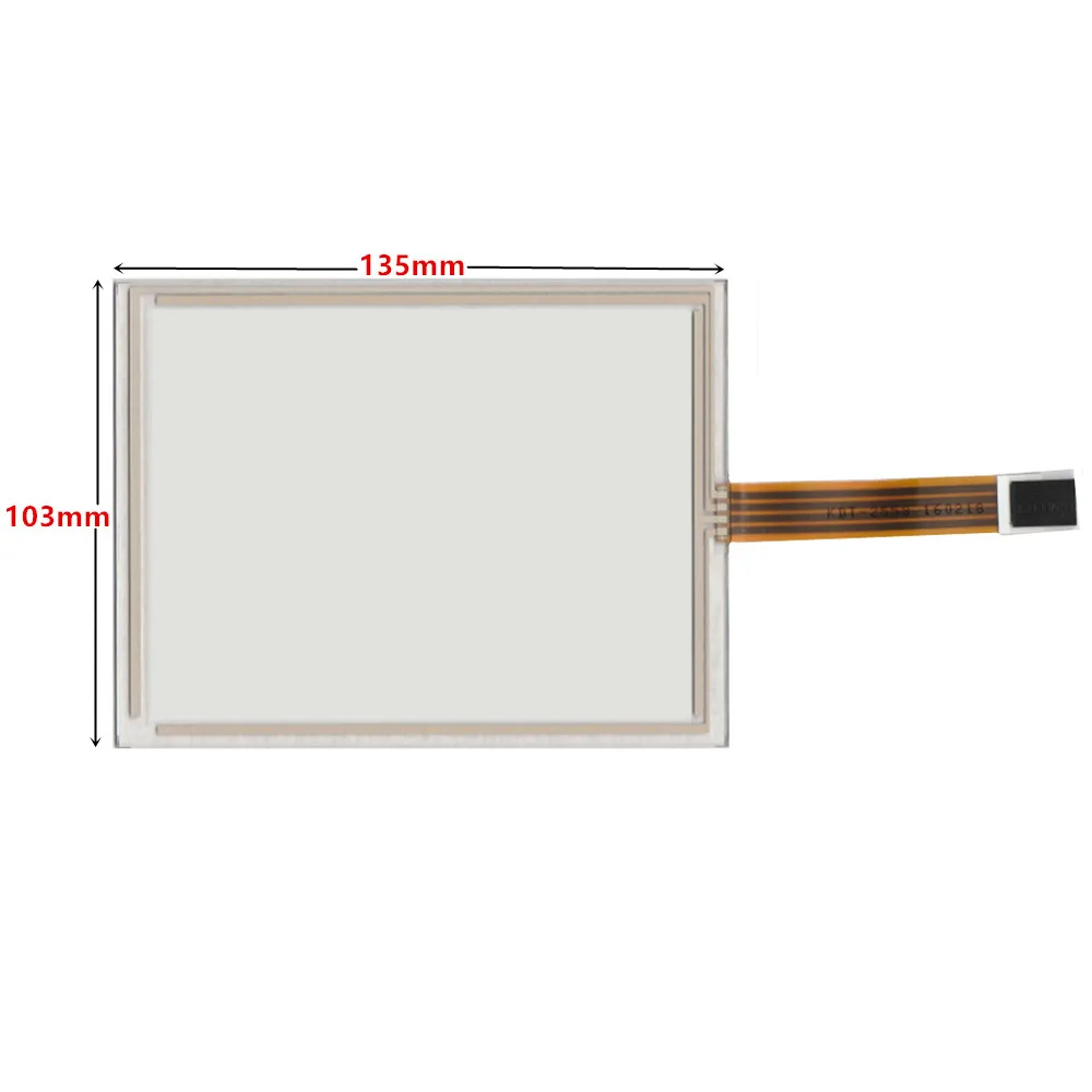 For Samkoon SA-5.7C 5.7 Inch 135mm*103mm 4Pin Resistance Digitizer Touch Screen Panel Glass Replace spare parts