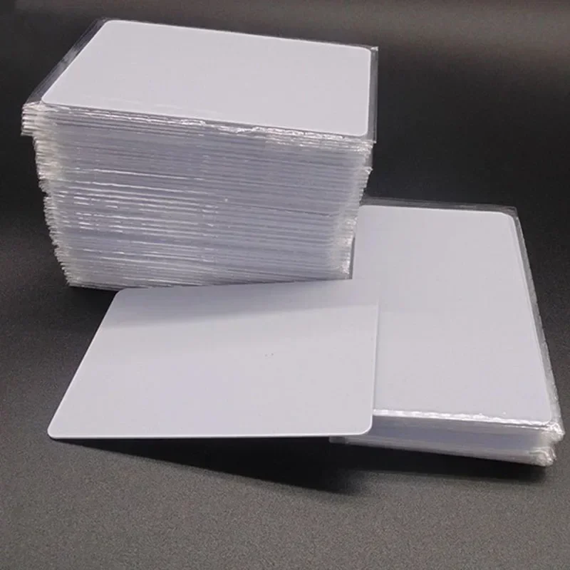 100Pcs S50 RFID Card 13.56MHz IC Contactless Smart Cards 0.8mm  Access Control ISO14443A Tag, UID Sector 0 Block 0 unchangable