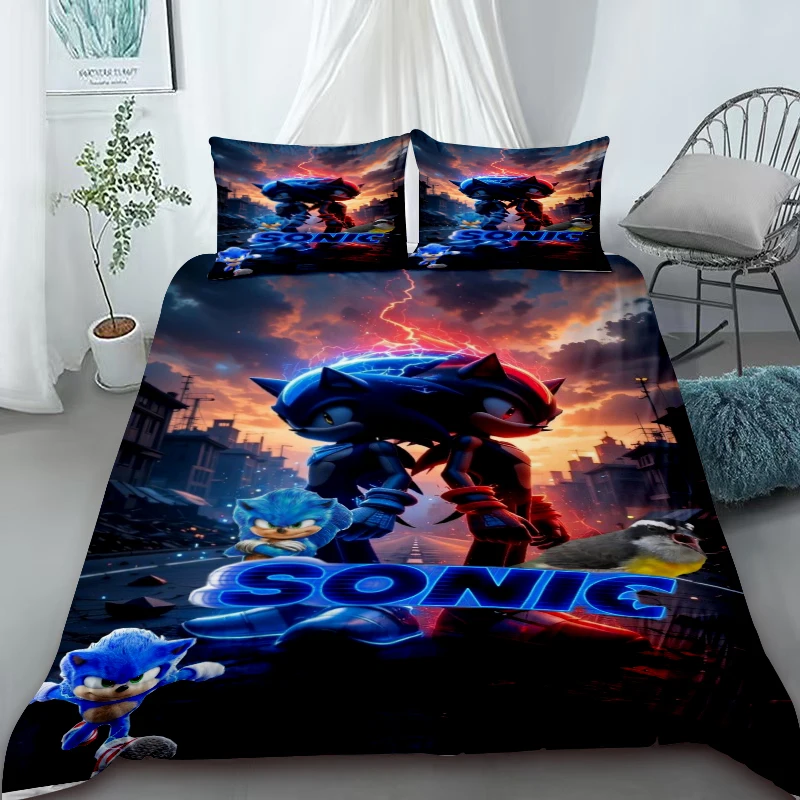 

Пододеяльник с героями мультфильмов для детей, крутой комплект постельного белья в стиле аниме, пододеяльник с 2 наволочками, декор для спальни, для детей и подростков