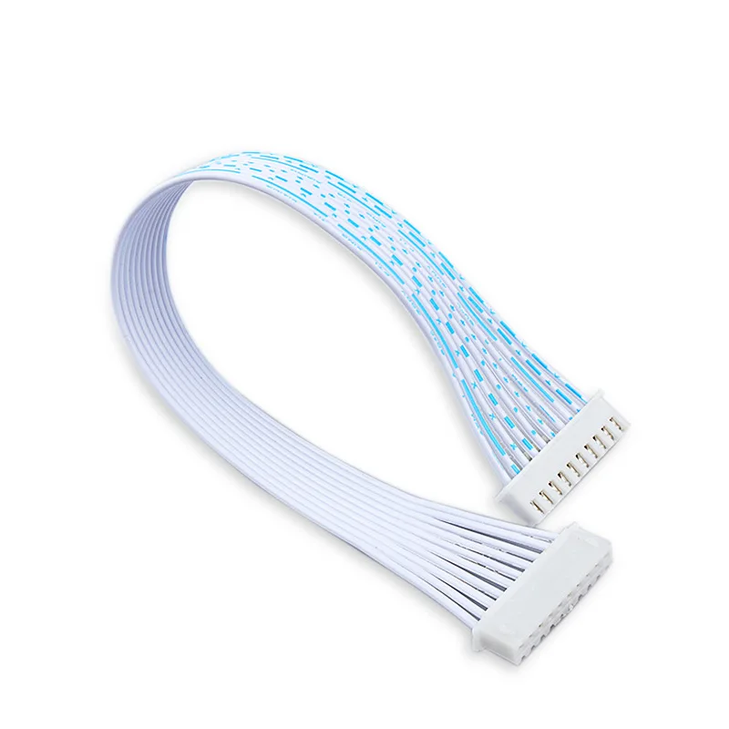 5PCS-PH2.0 Same Direction Blue and White 10cm/100mm Electronic Wire 2p3p4p5p6p7p8p9p10p12p Double Head Same Side Terminal Wire