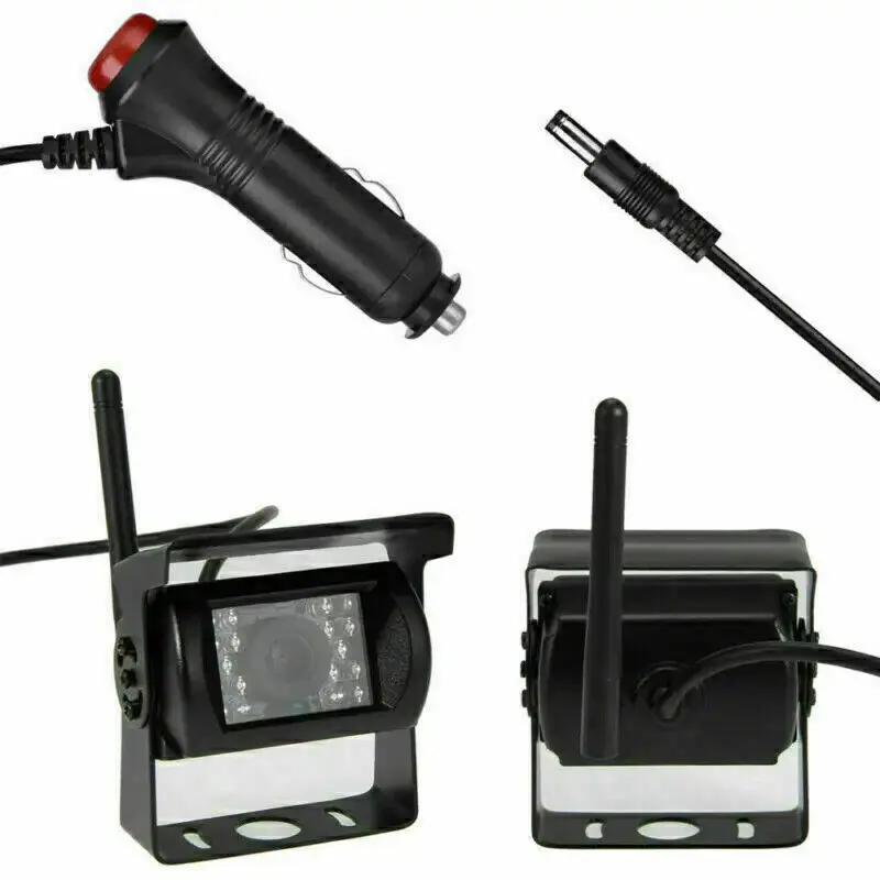 Dual Wireless Backup Rear View Camera System 7\