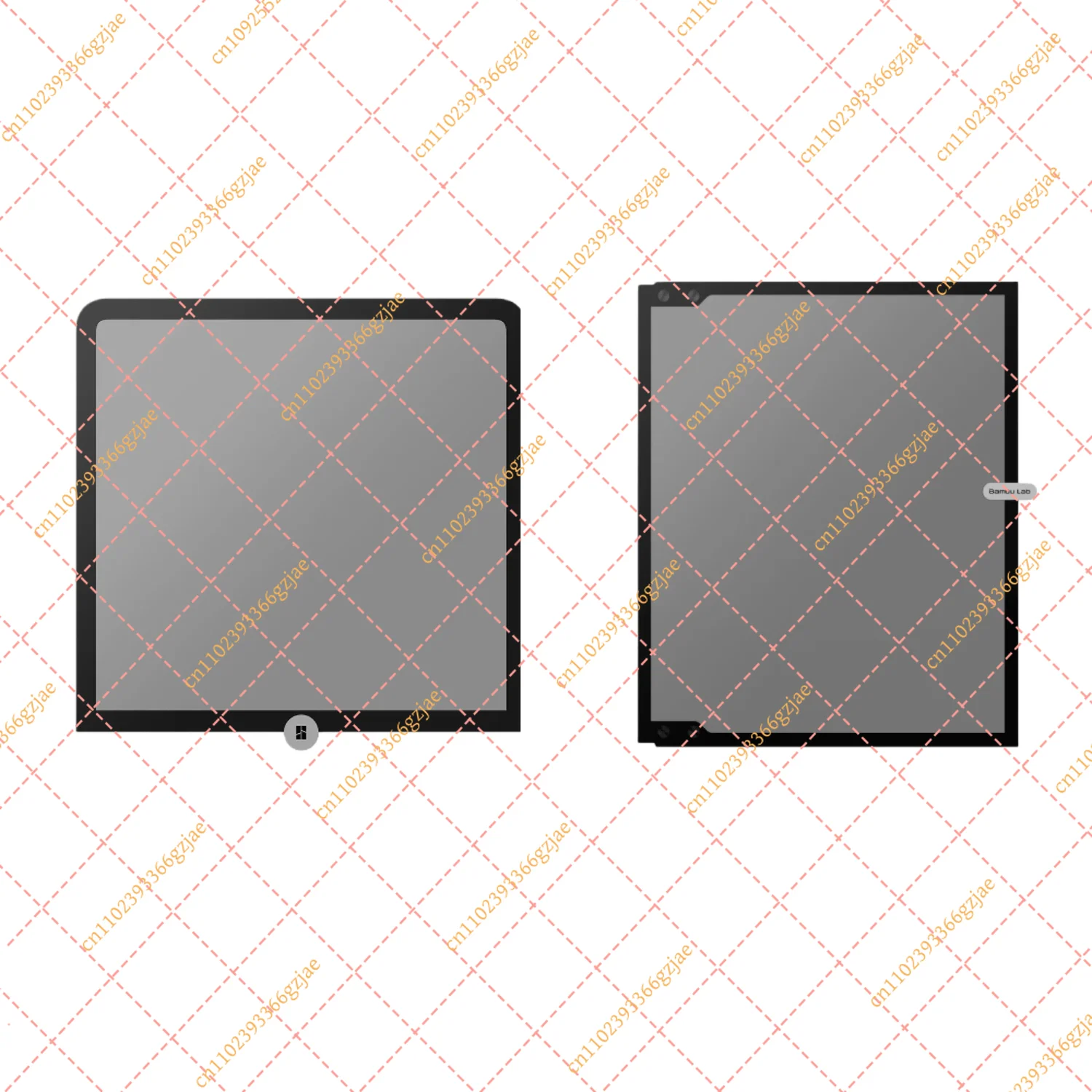 Glass Cover Plate for Bambu P2S Front Glass Door for BambuLab P2S 3D Printer Parts