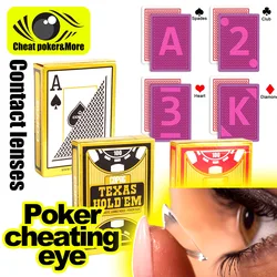 Poker cheating glasses Texas Marked Playing Cards, Infrared UV Plastic Mark Card, Magic Deck for Tricks, Anti Cheat Poker