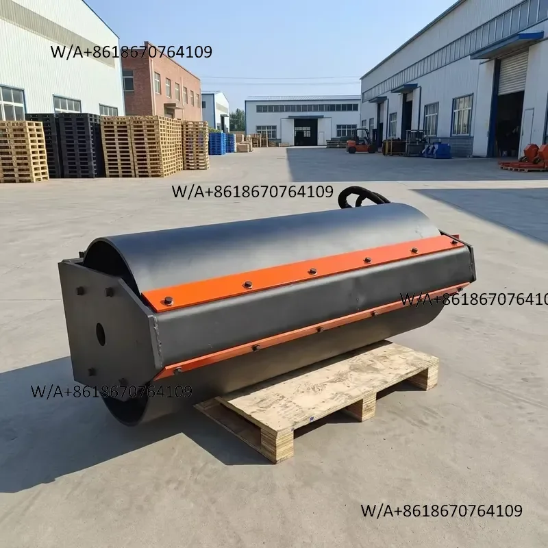 Hot Seller Heavy Skid Steer Vibratory Roller Universal Quick Attach Loader Attachment for Asphalt & Soil Compaction