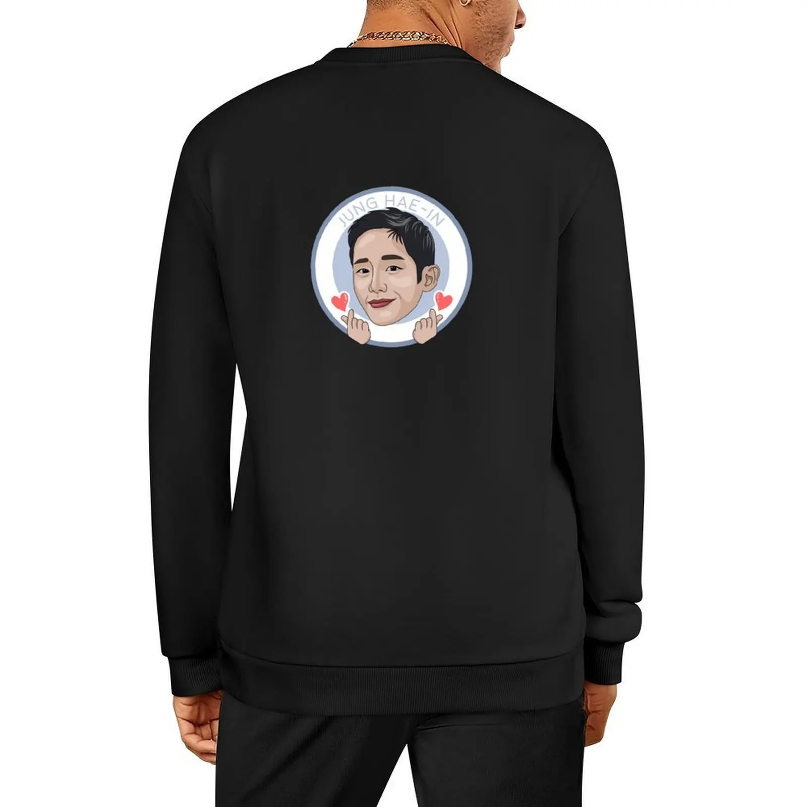 

OPPA Jung Hae-In Pullover blouse tracksuit men's clothing anime clothing winter man sweatshirt