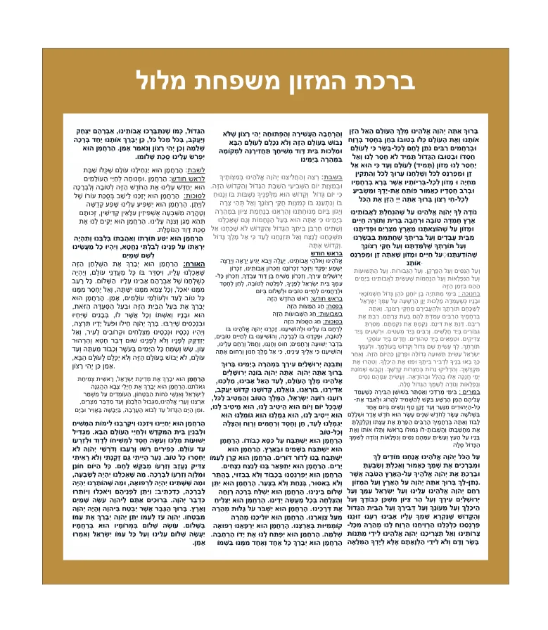 20x25cm Hebrew Prayer 2mm Birthday Invites Acrylic Menu Invitations,Minimalist Gold Print,Bar Prayer Clea Customized Personalize