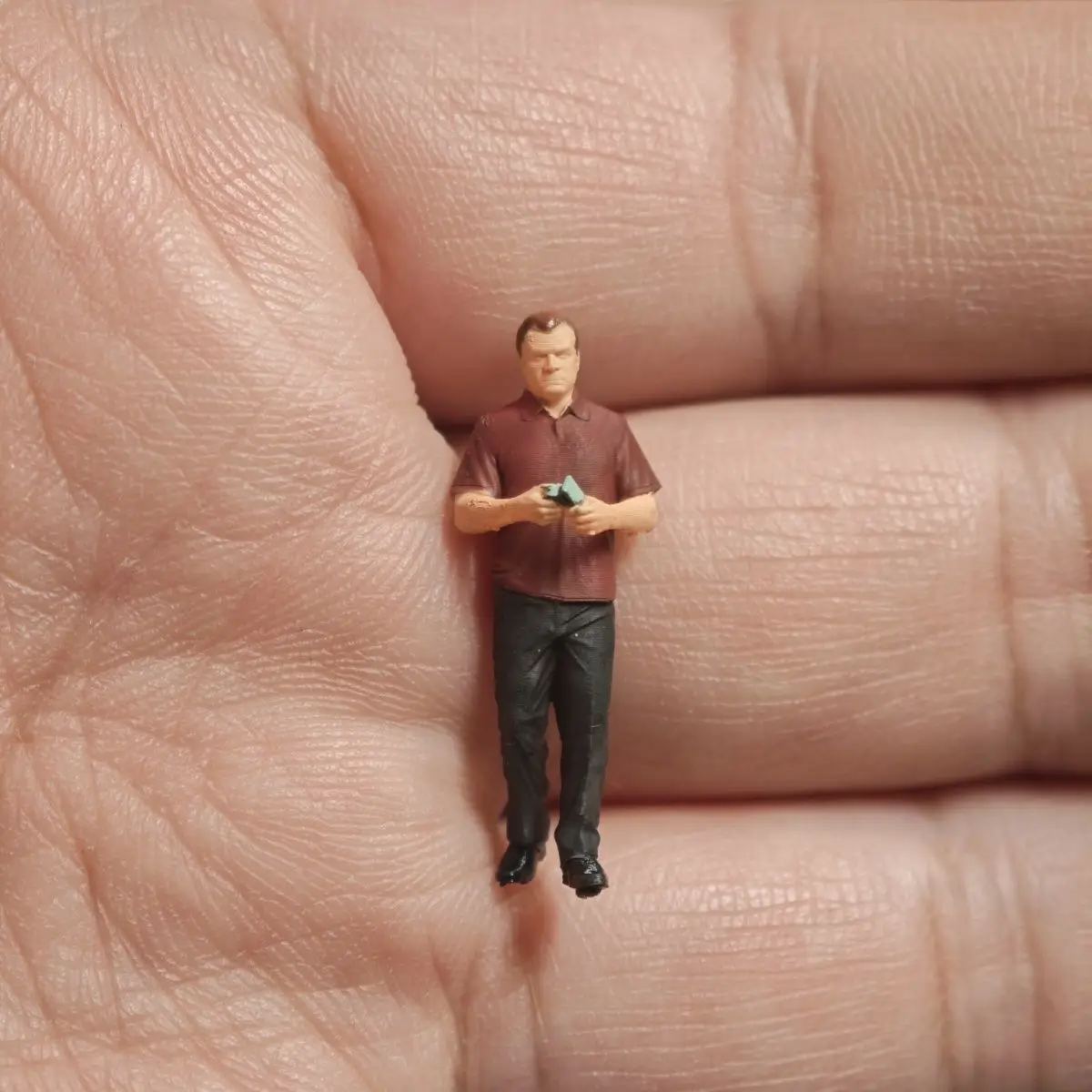 1/64 نموذج الراتنج نموذج مصغر سيارة GTA دمية التماثيل الديوراما