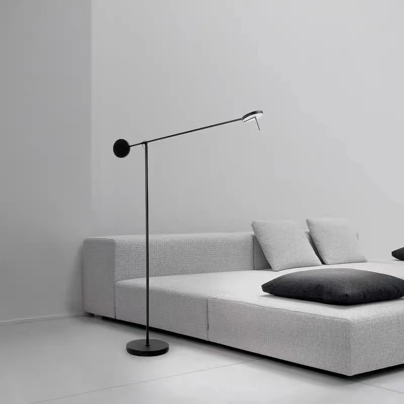 minimalista led rotatable floor lamp em pe luminarias sala e quarto luz de leitura 3000 k 4000k 01