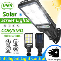 18/30/72/117/108 Led Solar Light 6000K Outdoor Solar Lamp With 3Light Modes RIR Motion Sensor Street Lamp Garden Patio Path Yard