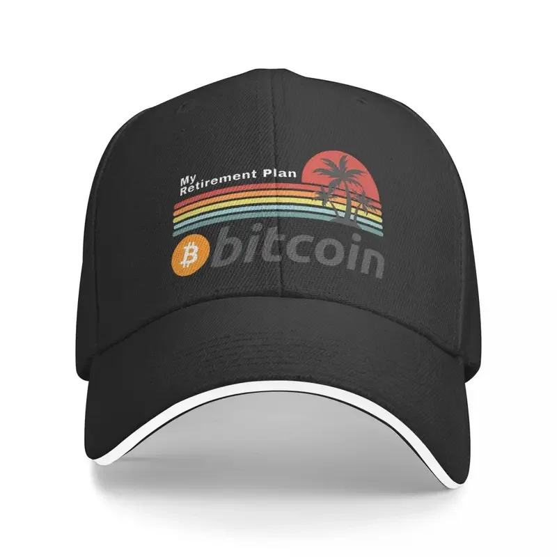 

Y2K Bitcoin Cryptocurrency Art My Retirement Plan Dad Hats Color Women'S Hat Sunprotection Baseball Caps Peaked Cap