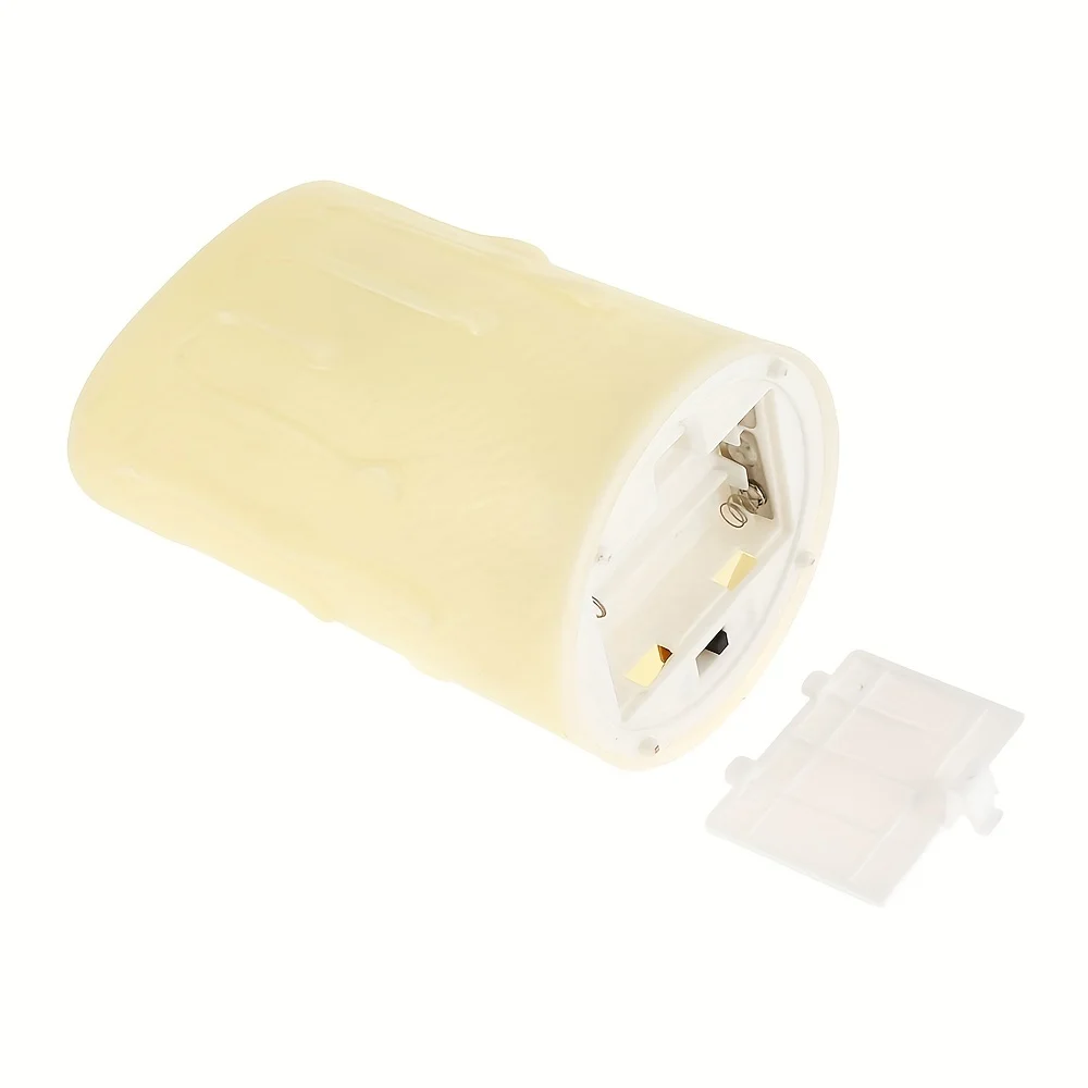 Flameless Votive Candles Smokeless Electric Fake Candle with Moving Wick Window Candle Lights LED Simulation Candle Lights Batte