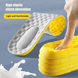 Shoe Inserts Pad Stretch Breathable Deodorant Cushion Memory Foam Outdoor Running Insole For Feet Man Women Orthopedic Pad