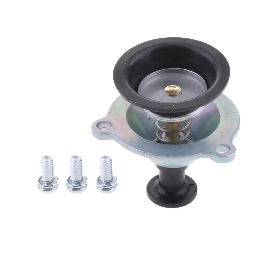 

Primer Pump Cover Metal Aluminum Diaphragm Carburetor Repair Accessory for Suzuki ALT 125 LT 125 ATV