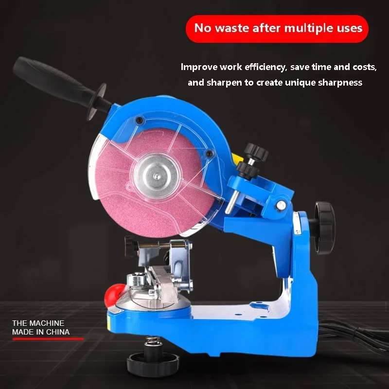 230W Multi-Angle Electric Chainsaw Sharpener 3000 RPM Professional Chain Blade Grinding Tool