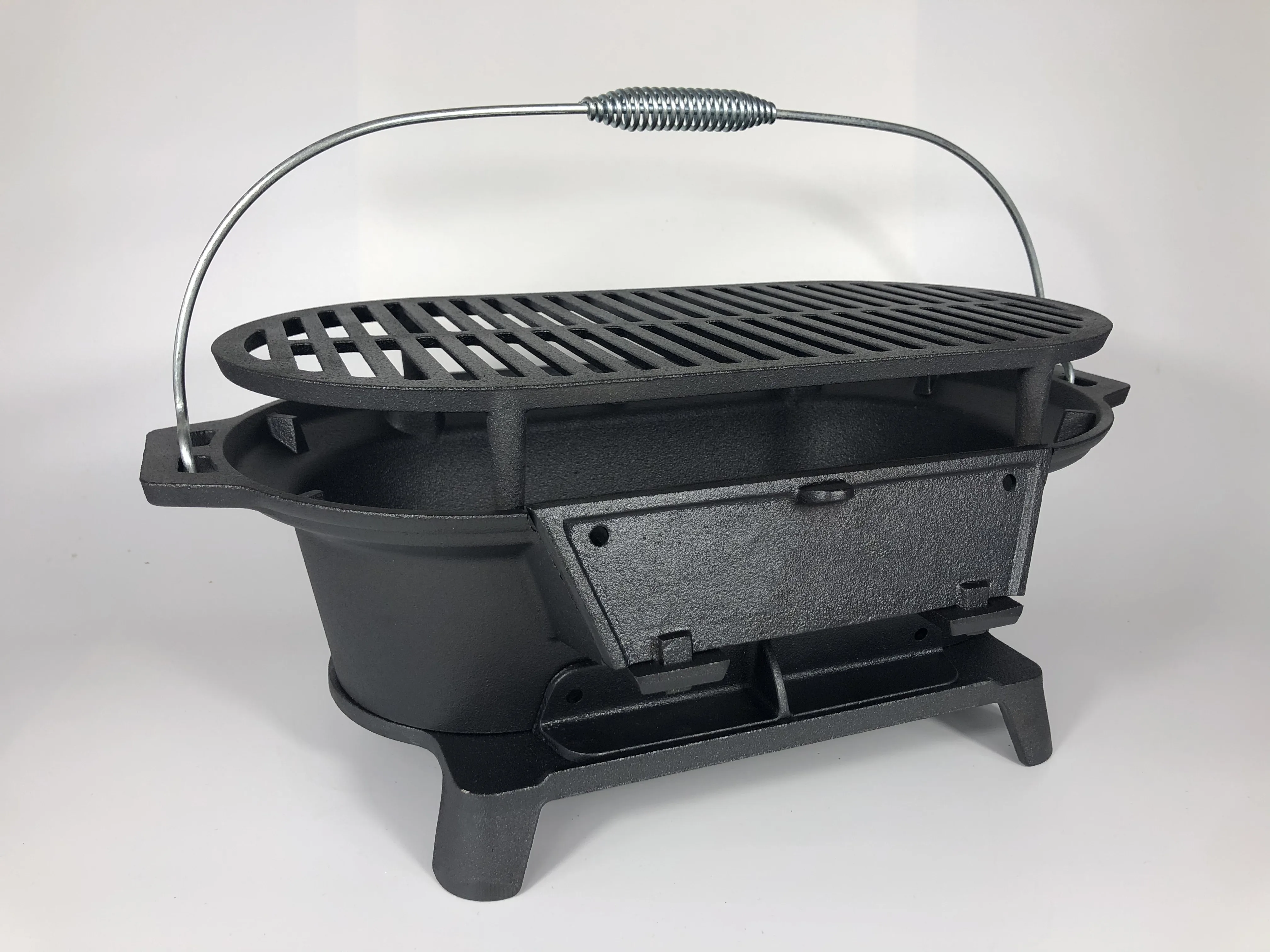 YYHC-Factory supplying Cast Iron portable Charcoal Grill