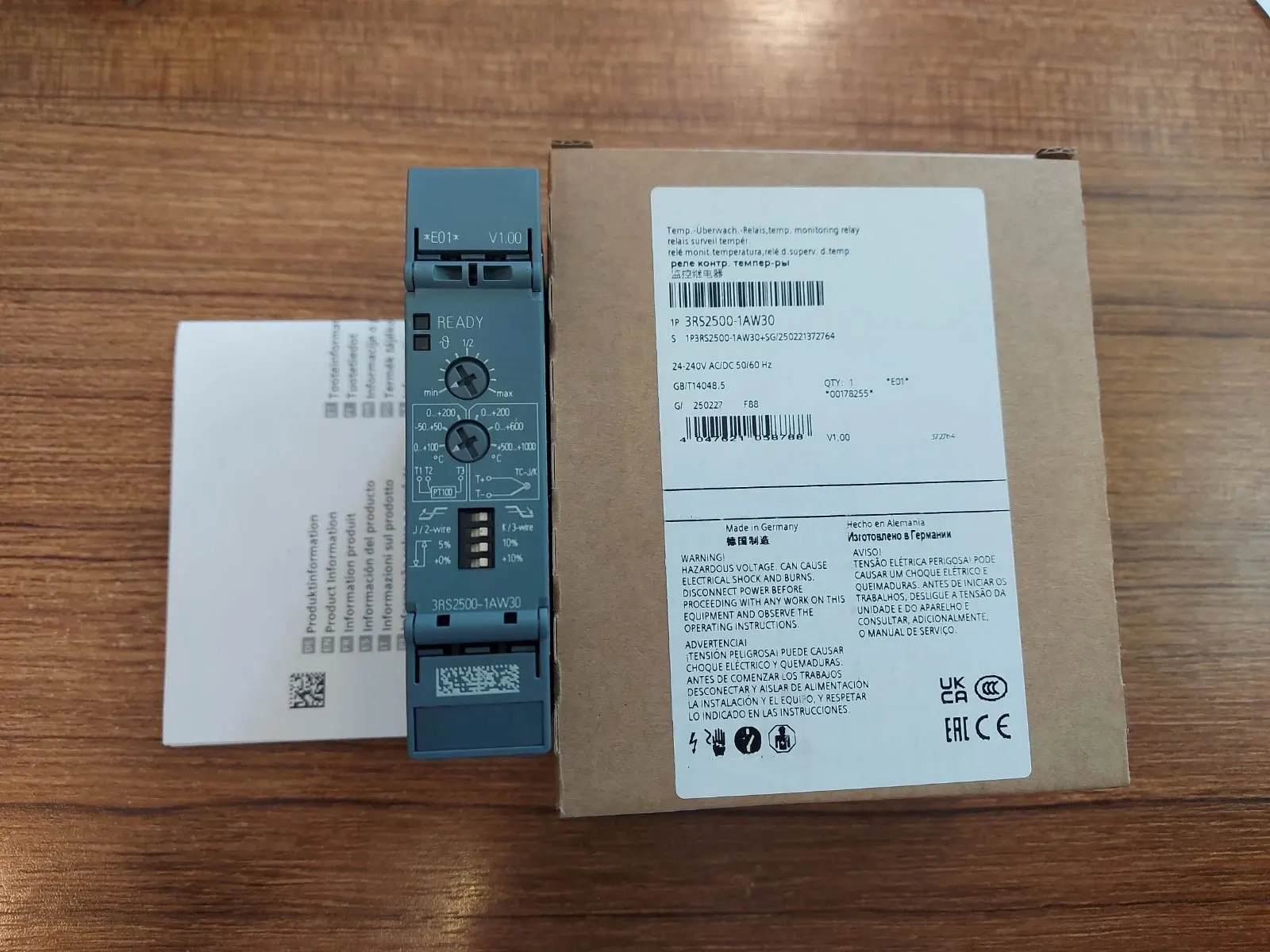 

Brand New 3RS2500-1AA30 3RS2500-1AW30 3RS2500-2AA30 3RS2500-2AW30 Warranty One-year