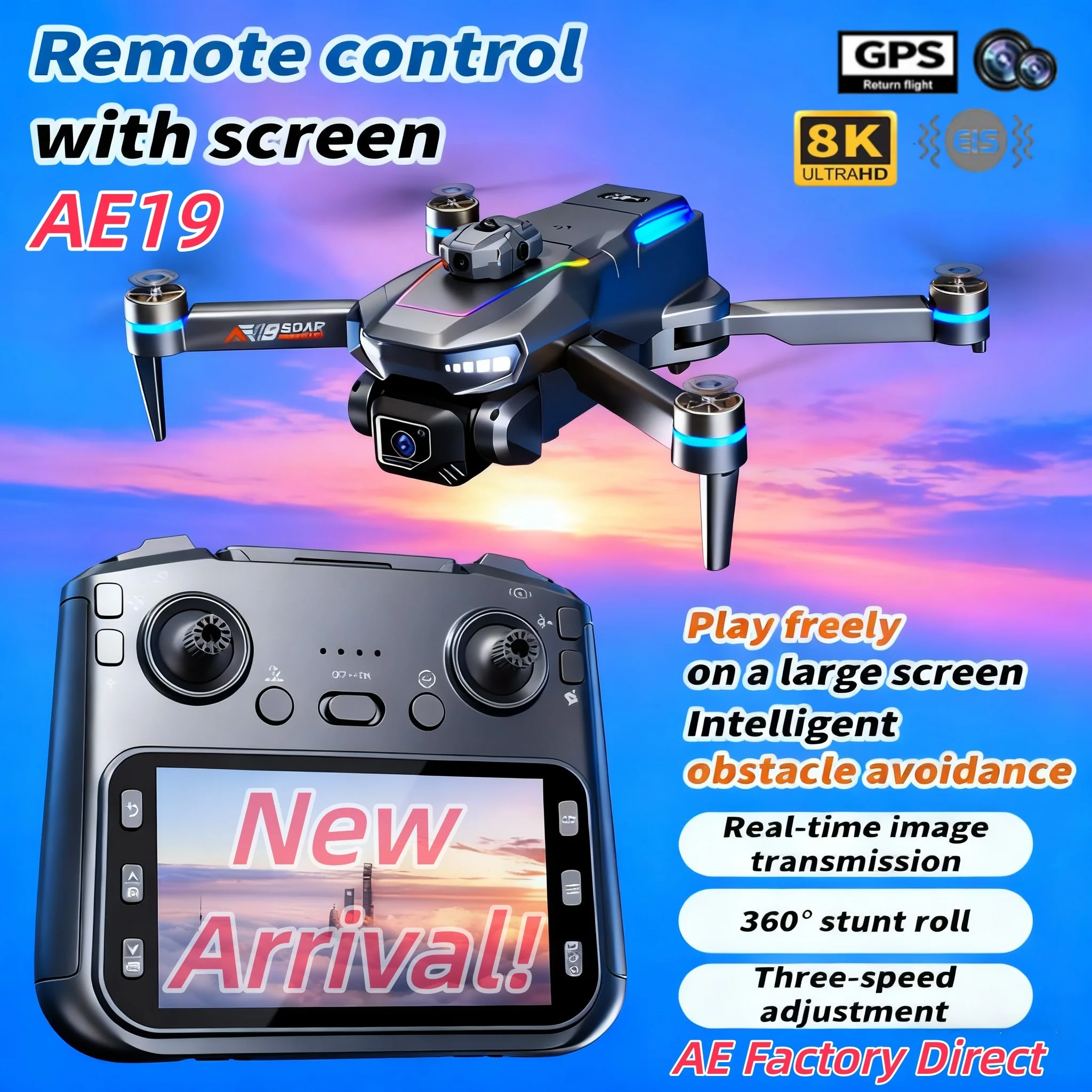 2025 New AE19 Drone… - image