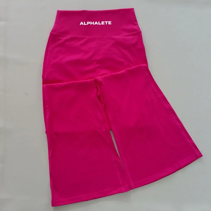 ALPHALETE موضة اليوغا السراويل التوابل بيلاتيس الفتيات صيف جديد جودة عالية الورك رفع جديد الرياضة اللياقة البدنية مطاطا طويل INS المبيعات الساخنة