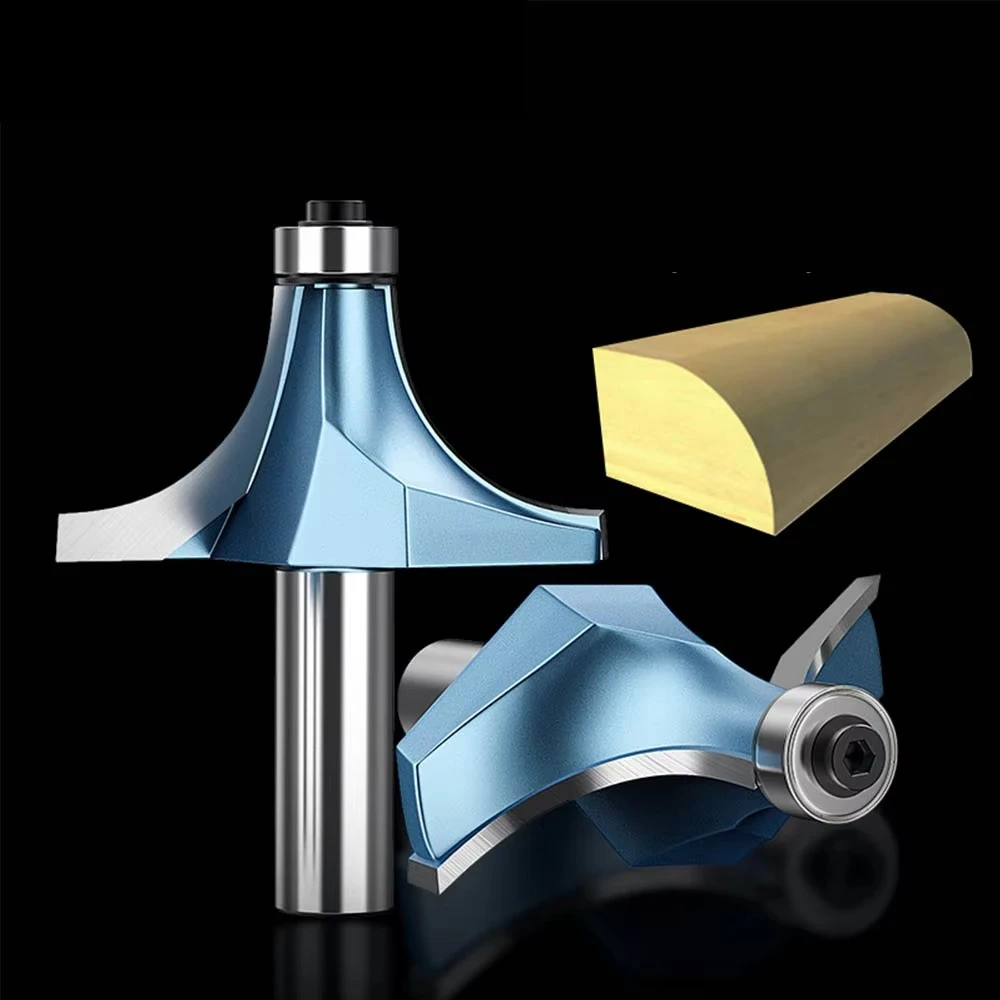 Industrial Grade Cove Bit Round Slotting  Milling Cutter Tools For Wood Trimming Cutter Woodworking Router Bits