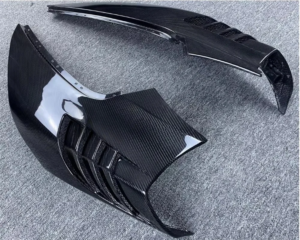 

For McLaren 720S R style Body Kit Upgrade Dry Carbon Fiber Front Mudguard and Full Carbon Fender