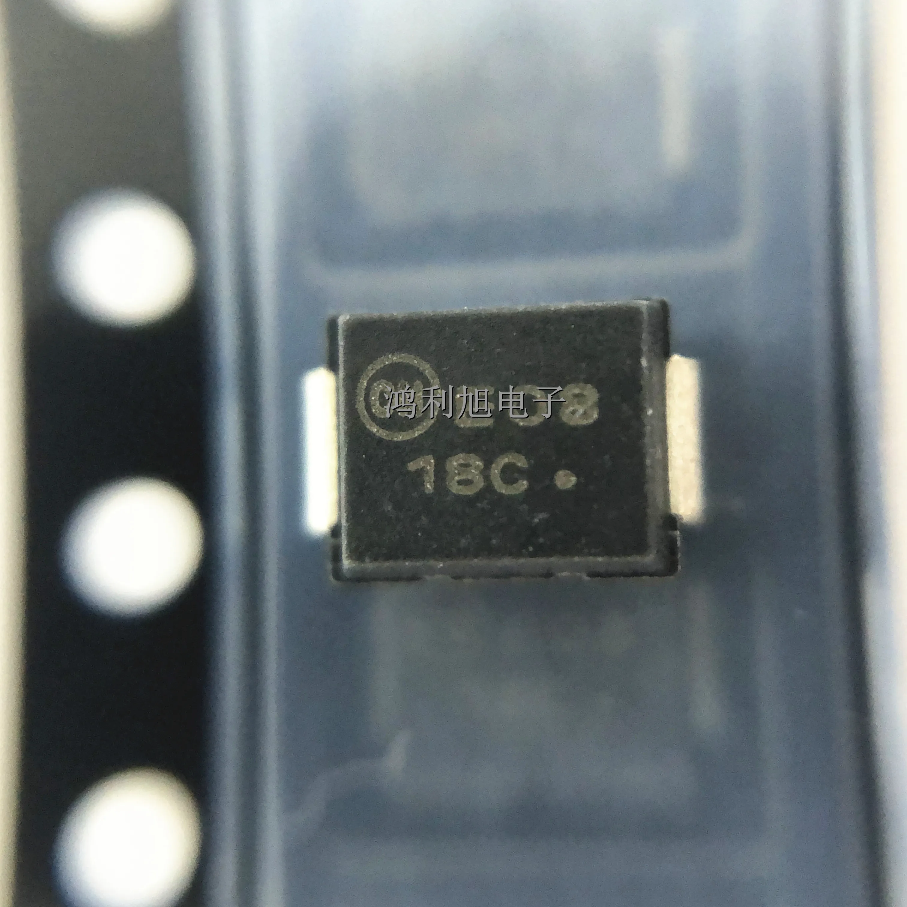 10PCS/Lot P6SMB18CAT3G MARKING:18C TVS Diode Single Bi-Dir 15.3V 600W Automotive AEC-Q101 2-Pin SMB T/R