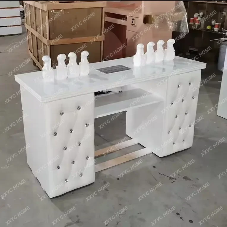 A Manicure Table and Chair Suit Manicure Table Economical Single Small Manicure Table
