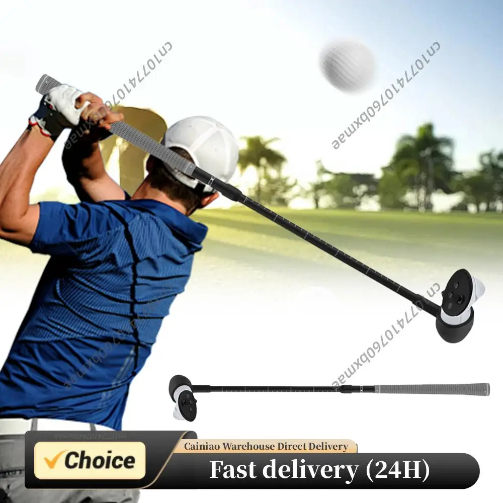 

VR Golf Club VR Golf Handle Grip Non-Slip VR Golf Club Grip 80 Degree Keep Tracking for Meta Quest 3S/Quest 3/Quest 2 Controller