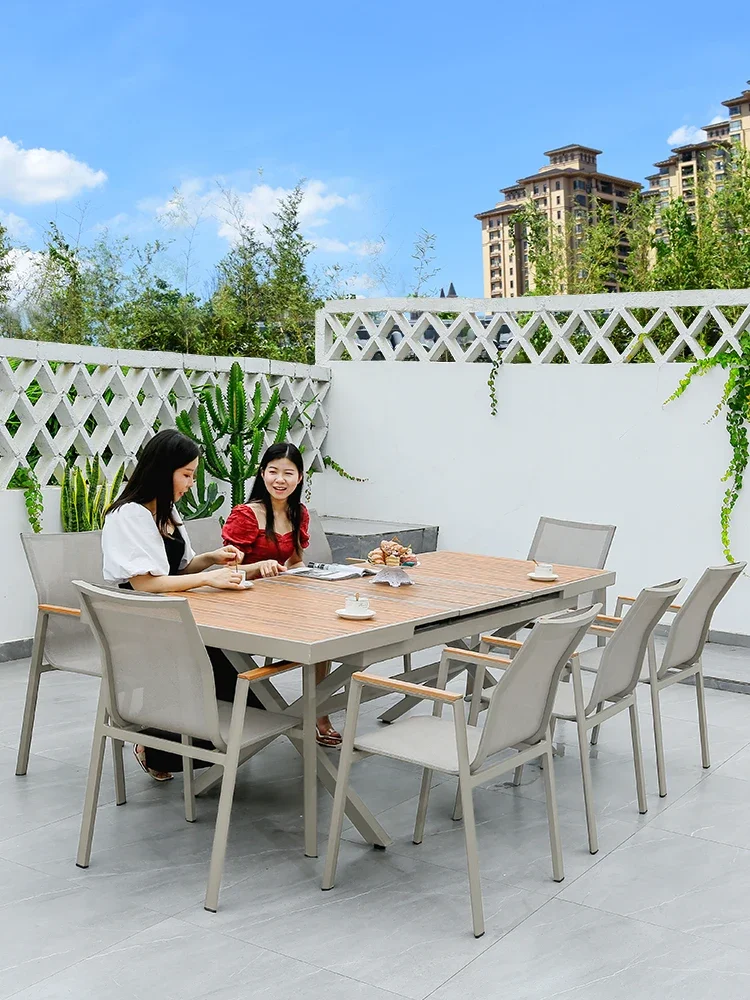 

Nordic outdoor tables, chairs, courtyards, garden villas, stretched wood balconies, outdoor sun protection and leisure