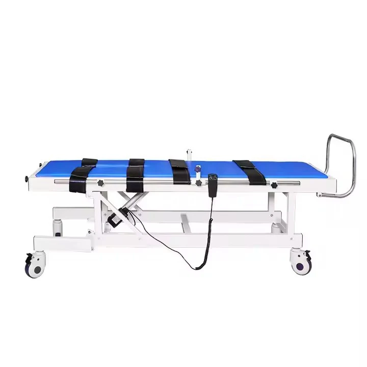 Letto manuale multifunzionale per pazienti paralizzati Letto in acciaio e materiale ABS per la cura