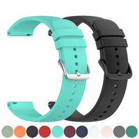 22mm Silicone Strap For TicWatch Pro 3 Ultra GPS Smart Watch Band For TicWatch E2/S2/GTX/GTW/GTK Watchband Bracelet Accessories