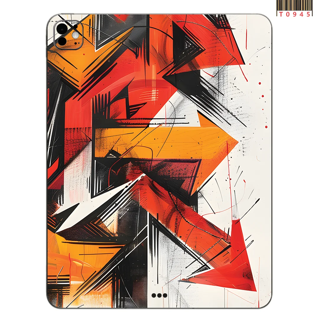 For iPad Pro 13 11 2025 ipad 11 2025 Mini 7 6 Full Cover Colorful Back Film Covers Decal Skin Protector Sticker
