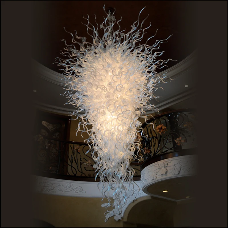 

Enchanting Suspended Hand-blown Glass Lamp - Light up Your Life with Elegance