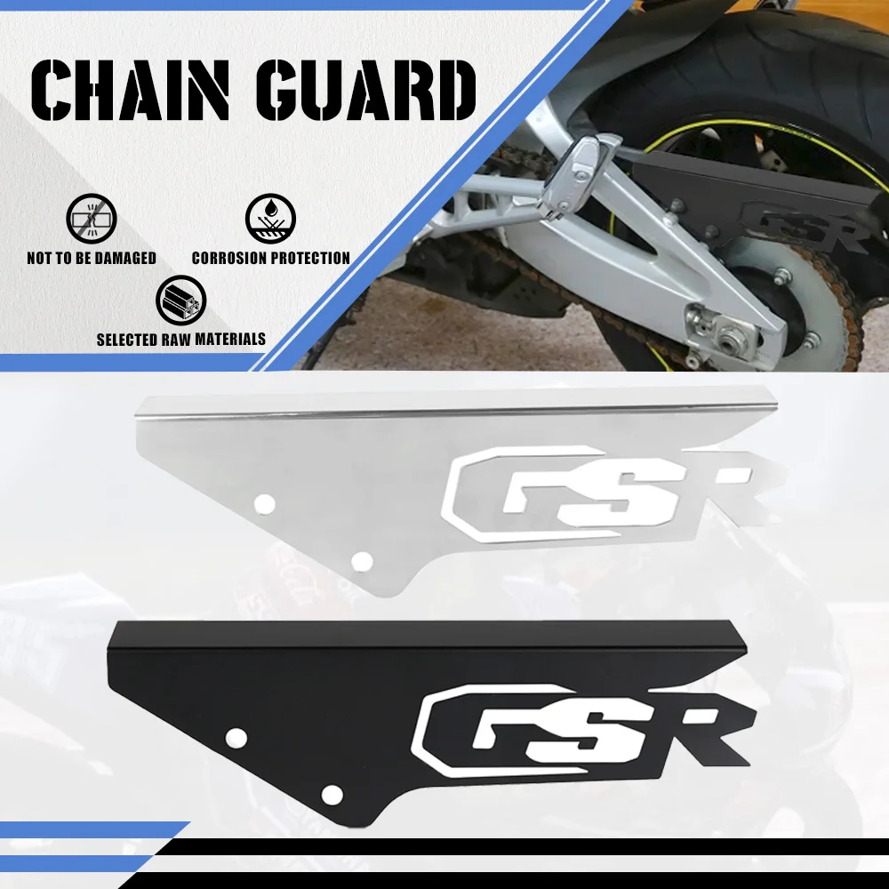 

Motorcycle For SUZUKI GSR400 GSR 400 2008-2013 GSR600 GSR 600 2008-2012 2011 2010 2009 Accessories Chain Belt Guard Cover