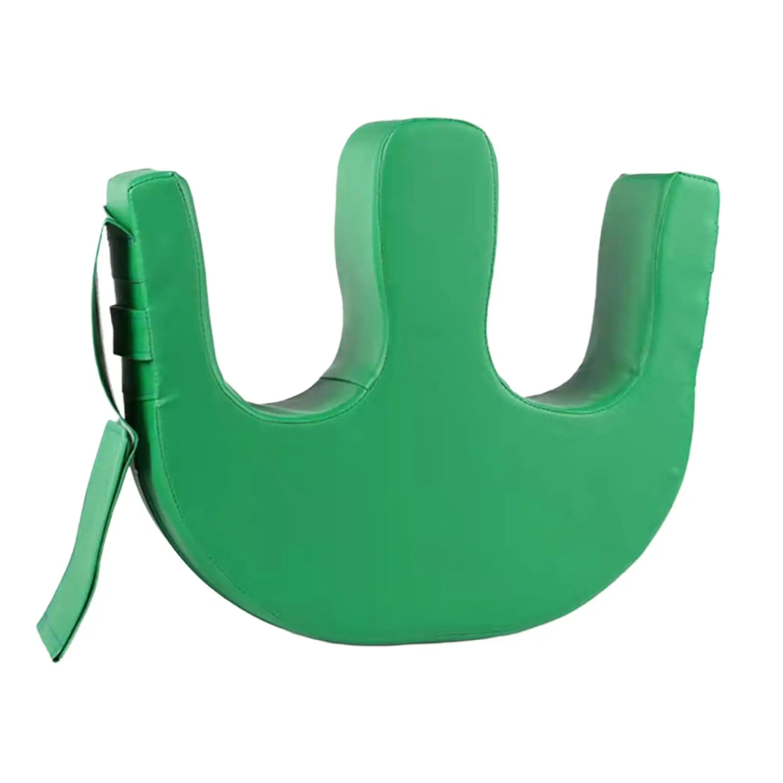 Elderly Bed Turnover Cushion with Fixing Strap Waterproof PU Leather Anti Pad for Bedridden Patient Care Side Lying