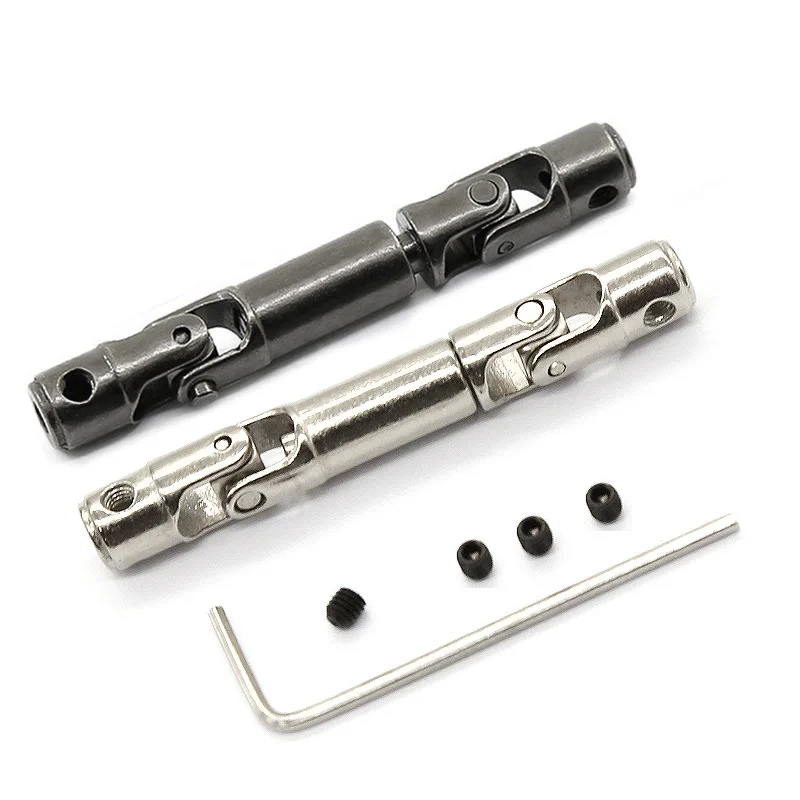 1/2 Stück WPL C24 C34 B14 B36 MN MN99S C606 Upgrade Metall-Antriebswelle RC Auto Teile Zubehör Kardanwelle für C14 C44KM JJRC – Detail 1