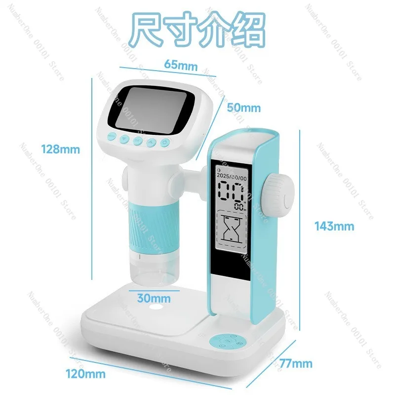 High-definition Digital Electron Microscope, Professional Magnifying Glass for Scientific and Educational Use