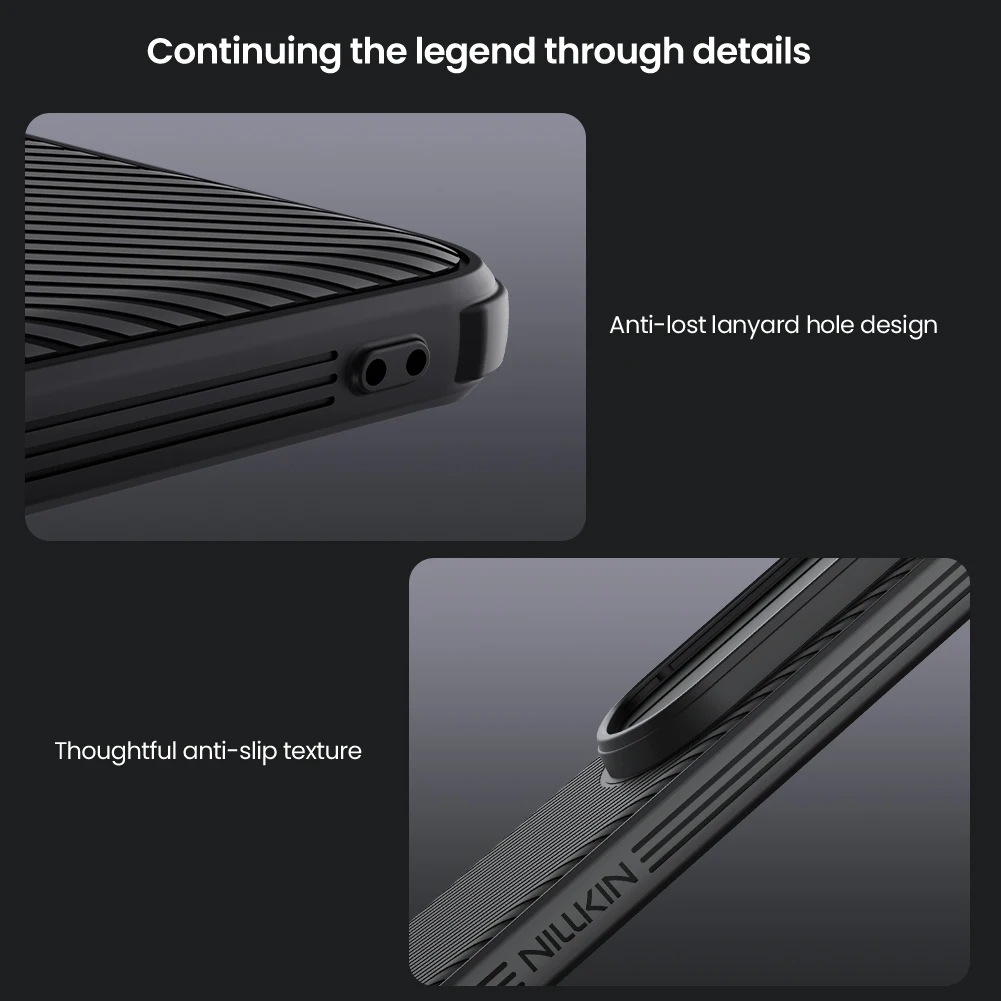 Für Honor Magic 7 Pro Hülle NILLKIN Slide Cases Objektivschutzhülle Anti-Rutsch-Abdeckung für Honor Magic 7 Pro Camshield Hülle – Detail 11