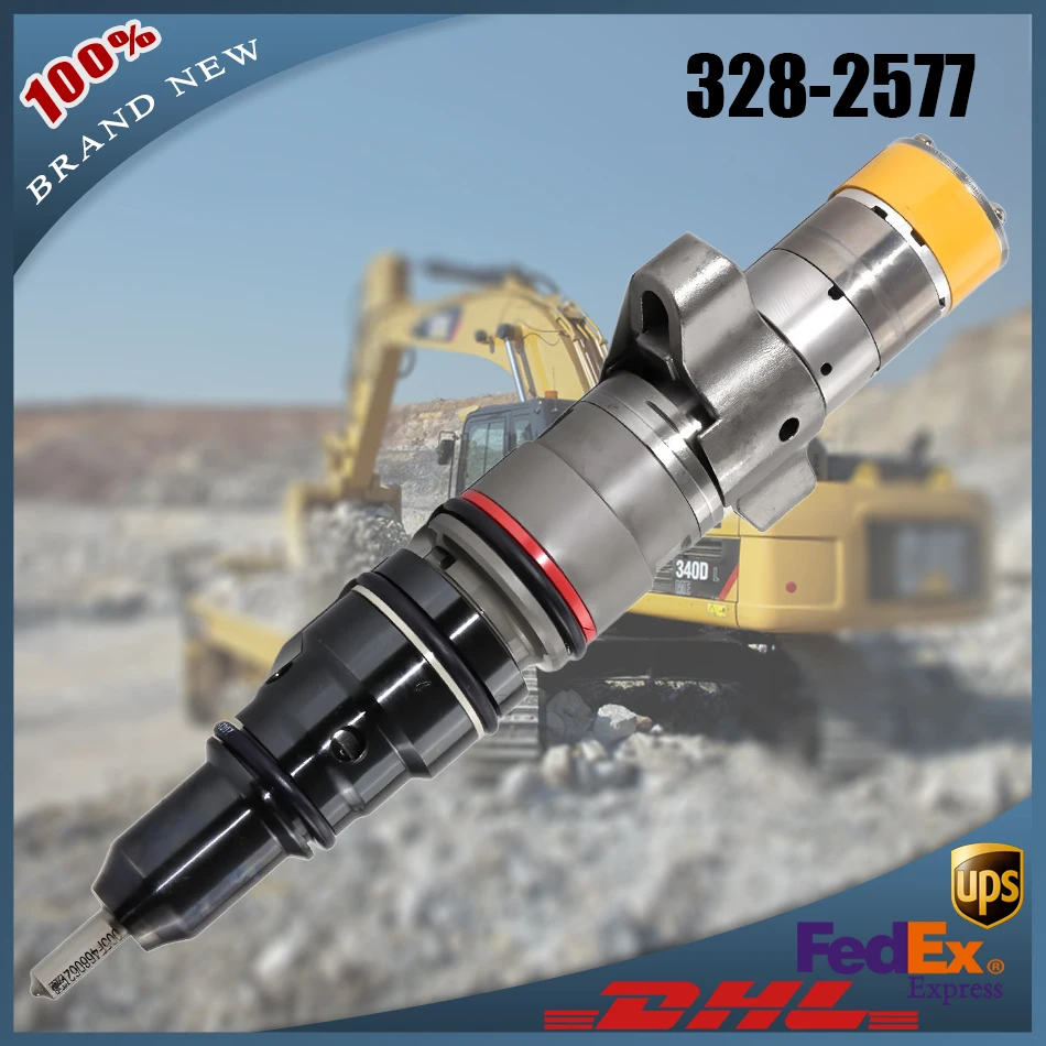 

High Quality Engineering Machinery Engine Injector 328-2577 Common Rail Fuel Injector 3282577 Suitable for Caterpillar C9
