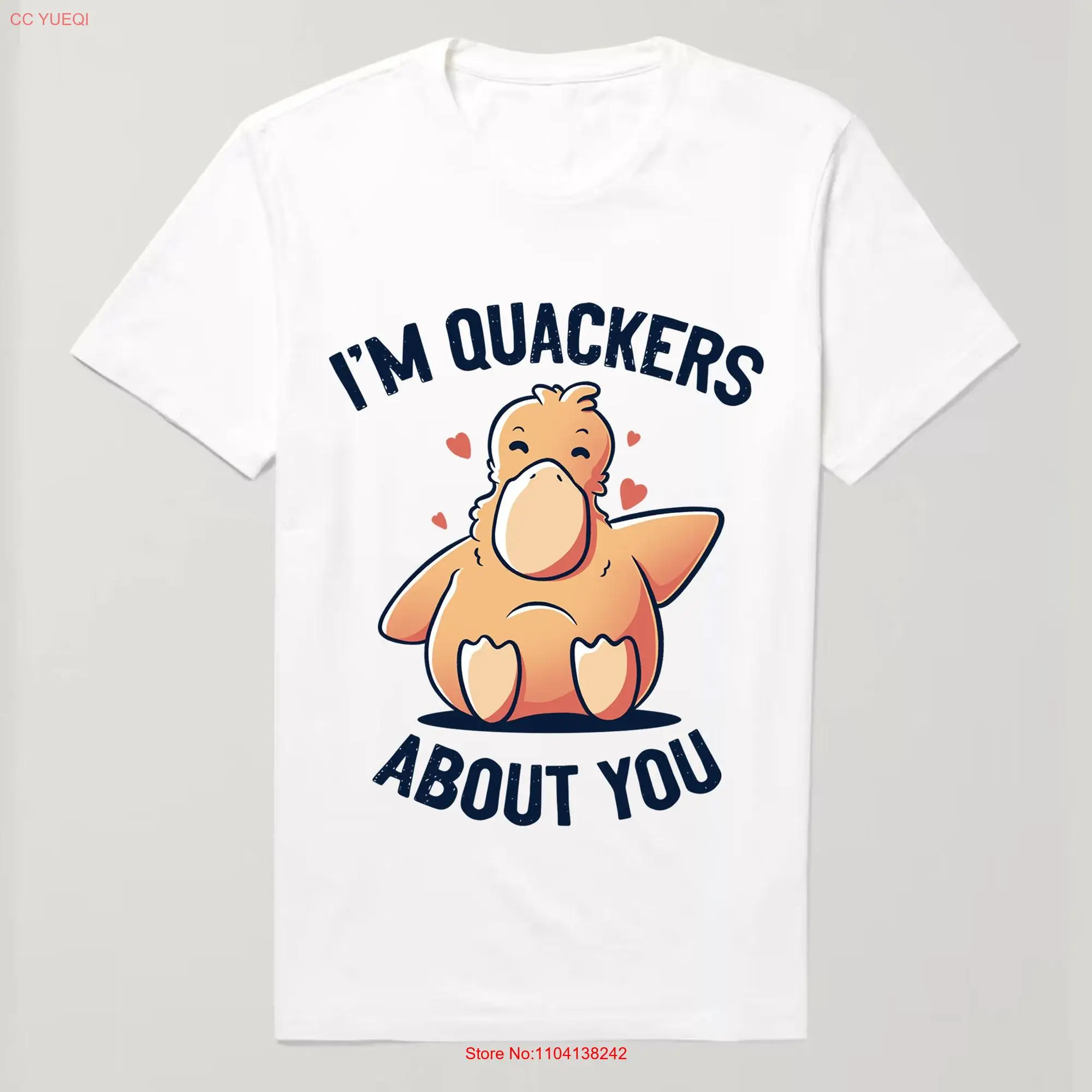 Cute Duck T Shirt Perfect for Your Quack tastic Lover long or short sleeves