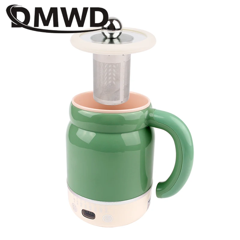 Portable Multifunctional Boiling Stew Cup Touch Screen Thermos Mug Heating Health Pot Slow Cooker Travel Teapot Cooking Skillet